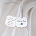 RESERVED FOR tieysharisher - Wedding Favor or Treat Tags - Double Sided and Personalized (50)