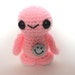 Amigurumi Pink Alien from Planet Happy