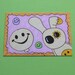 Zombie Happy Bunny ACEO original