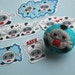 Robot Squishling Badge and Sticker Set