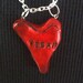 Vegan Love for the animals - clay necklace pendant -Sale