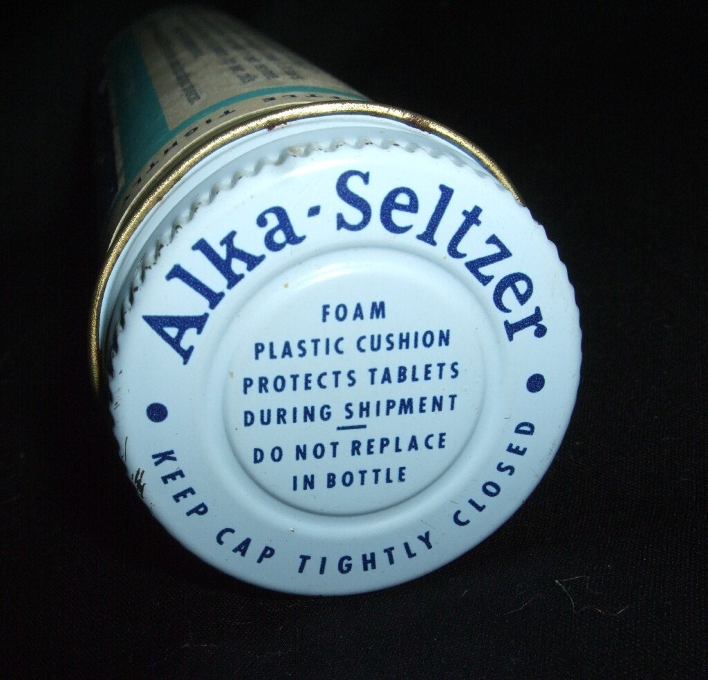 VINTAGE ALKA SELTZER BOTTLE