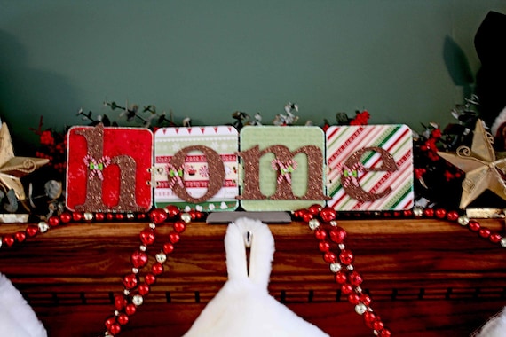 50% off HOME Sign Christmas Decoration Il_570xn