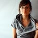 This Grey Cowl Tee / by Replicca / size Large