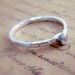 Sterling and Moonstone Ring