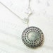 Silver Locket Necklace - Silver Filigree Scent Locket - Jewelry by Birdznbeez