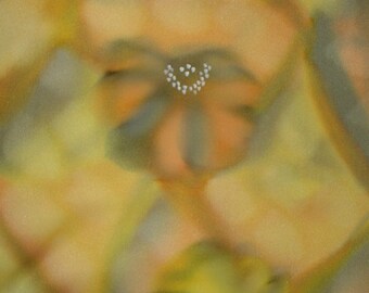 Vintage Kimono Silk - Impressionist Florals in Fall Tones