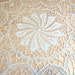 Crochet Doily Centerpiece - Lace Doily - Tablecloth - in Cotton Blend - 34 inch Round
