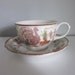 Reserved for Linda - Vintage Transferware Cups and Saucers - Harvest
