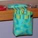 Last One - Thread Catcher, Scrap Caddy, Scrap Bag, Pin Cushion - With Rubberized Gripper Strip - Paisley Party