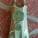 Green Celadon Medallion Wall Vase