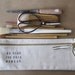 canvas zippered pouch BE GLAD For This Moment by Paloma's Nest