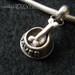BHB Charm Dog Dish with Bone Sterling Slider -Fits Biagi, Trollbeads, Etc.