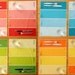 Placemats - Paint Chip Placemats - Set of 8