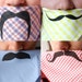 Mustache Handkerchiefs - Pop Of Color - Set of 4