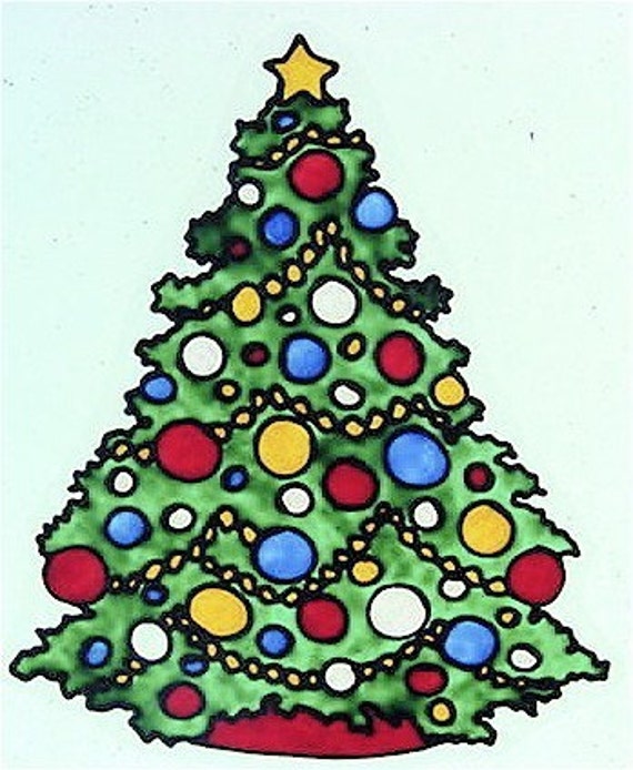 items similar to large christmas tree suncatcher window items similar to large christmas tree suncatcher window