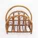 Vintage Wooden Magazine Rack