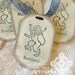 Scottish Imperial Rampant Lion Vintage Tags: Set of 5