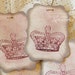 Imperial Crown Vintage Tags: Set of 5