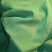 100 percent SILK FQ - Fiber Arts - Sueded Silk - SPRING green - soft fluid hand - perfect for doll clothes Art To Wear Crazy Quilting