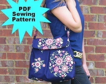 Hobo Bag PDF Sewing Pattern / Sweet Pea Totes