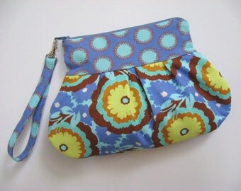 Amy Butler Soul Blossoms fabric wristlet