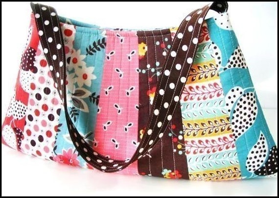 Easy Strips Bag ebook PDF Sewing Pattern / Sweet Pea Totes