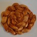 Hand Dyed Mulberry silk roving 1oz