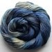 SALE hand dyed aran yarn 3.5ozs 200 yards