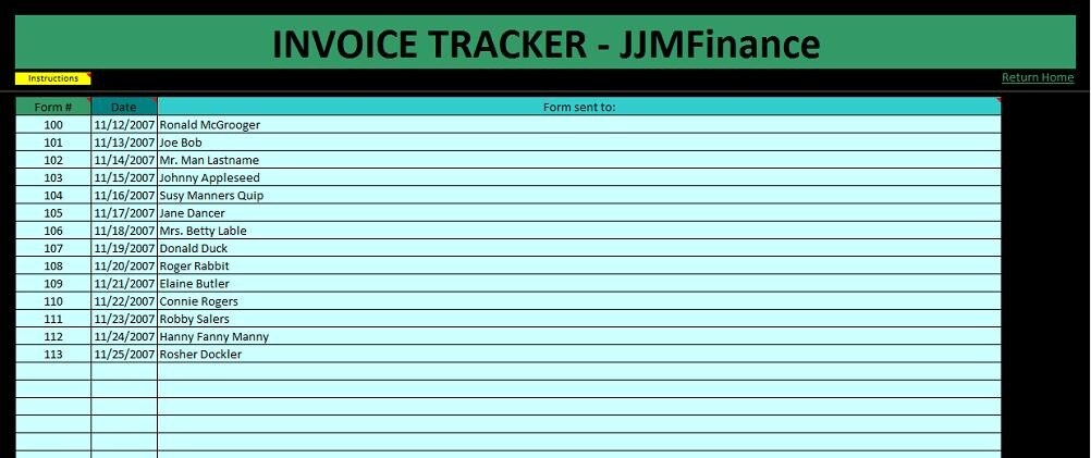 Form Wizard Business Forms Invoice Receipt Shipping By Jjmfinance