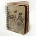 All Creatures Great and Small - Wire-Bound Recycled Art Journal