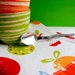 Fruity Retro Tea Towel
