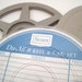Vintage Plastic 8mm Film Reel and Case - Large Film Reel