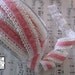 Pink Velvet and Cream Crochet Ribbon - Altered Couture Art - Costume Design - webbed By the Yard