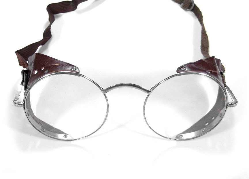 Steampunk Antique Goggles WILLSON Steampunk Goggles Glasses