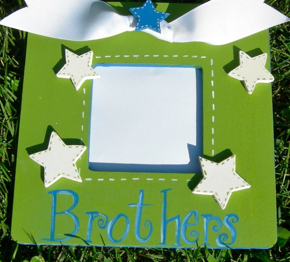 Items similar to Picture Frame Nursery Baby Kids Custom Painted on Etsy