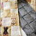 La Vie En Rose Patchwork Scarf - Shawl - One of a Kind by Kambriel
