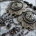 Matahari - Blackened Silver Headdress by Kambriel