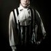 Black & White Striped Vertigo Vest by Kambriel - Designer Sample - Brand New and Ready to Ship!