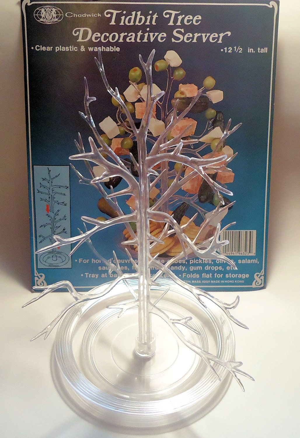 VINTAGE Tidbit Tree Decorative SERVER