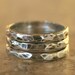 Trio Silver Stacking Rings