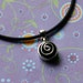 Sterling swirl necklace