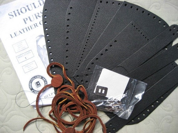 Make Your Own Shoulder Purse Leather Craft Kit