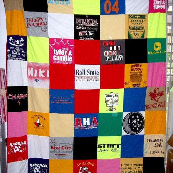 t shirt memory blanket