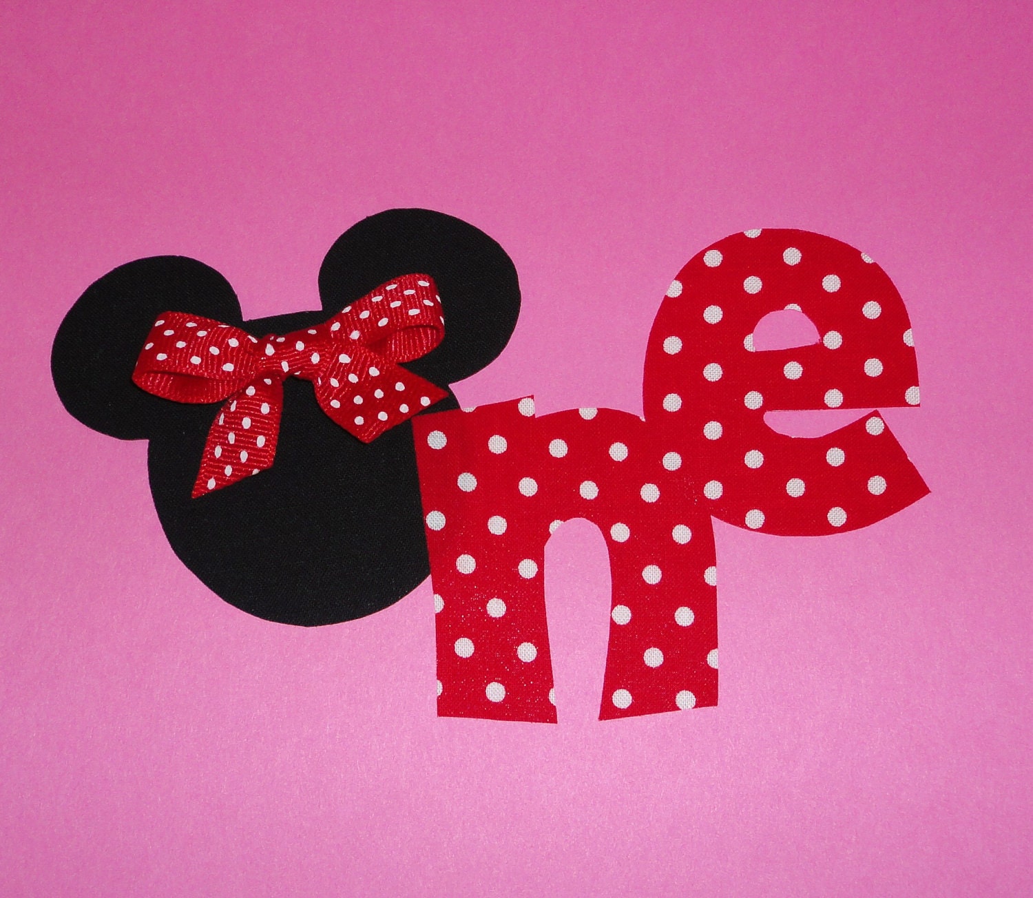 fabric applique template pattern only mickey minnie mouse head