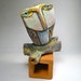 Owl art, sculpture, Owl Person in the Forest