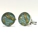 Italy 1899 Antique Map Cufflinks
