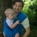 Airy WOVEN Baby Wrap Sling w DVD TUTORIAL - beautiful edge - 9 Colors