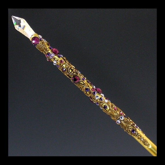 Magic Wand With Swarovski Crystal Jewels