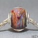 Big Hole Bracelet Bead SRA Handmade Lampwork European Charm Glass Bead With Sterling Silver OOAK Firefall